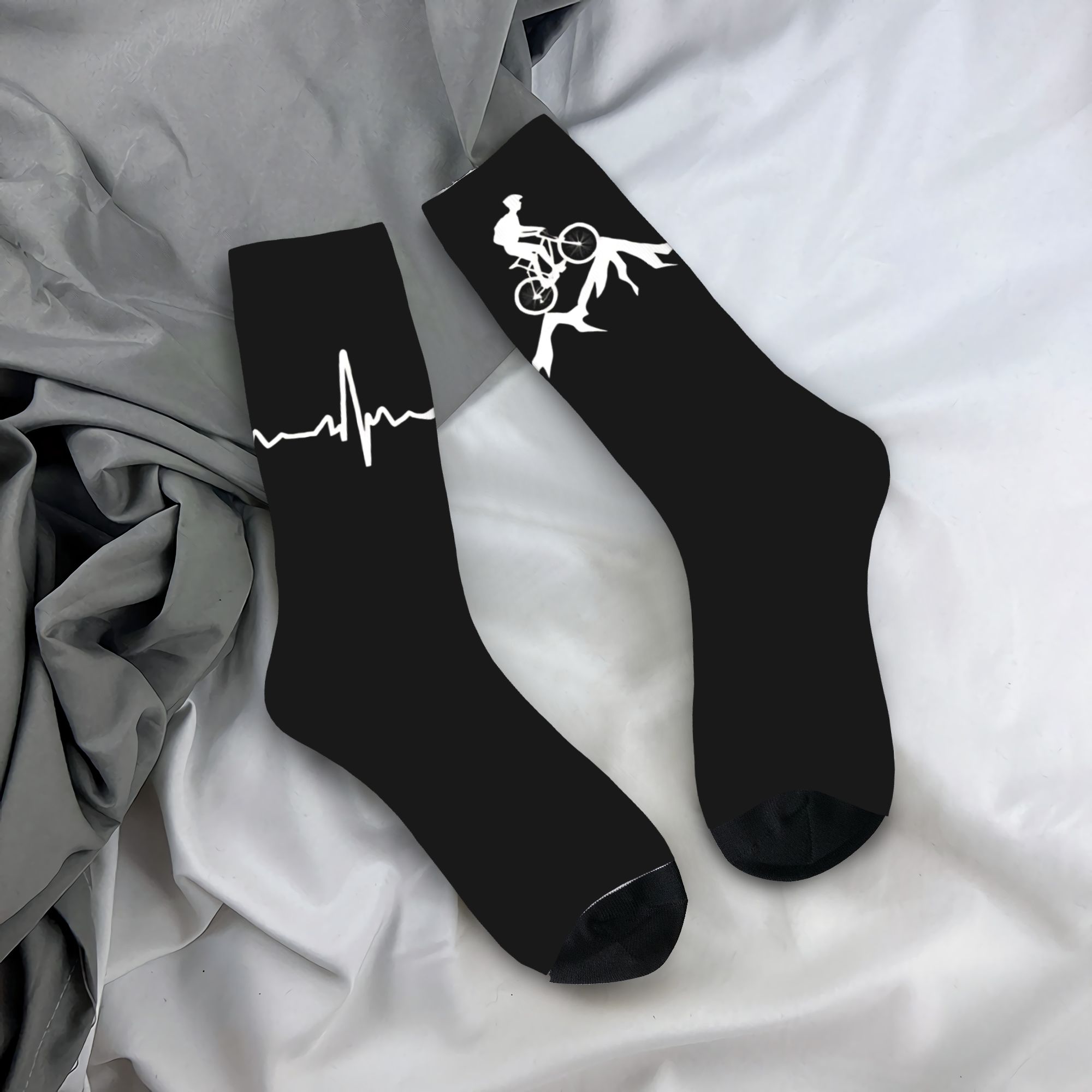 Mountain Biking Socks - Kaos Kaki Pria untuk Sepeda Gunung,