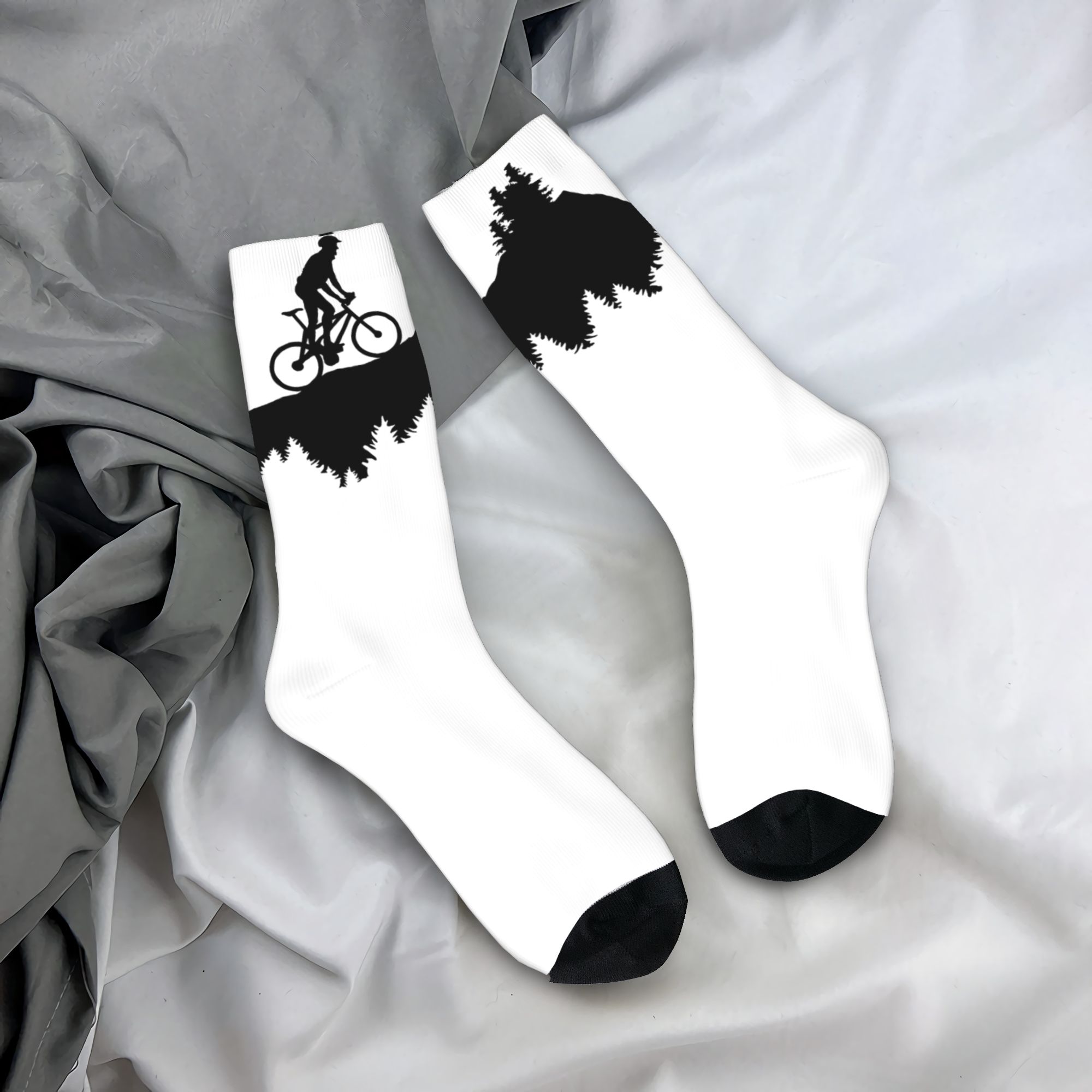 Mountain Biking Socks - Sepeda gunung, kaus kaki pesepeda gunung,