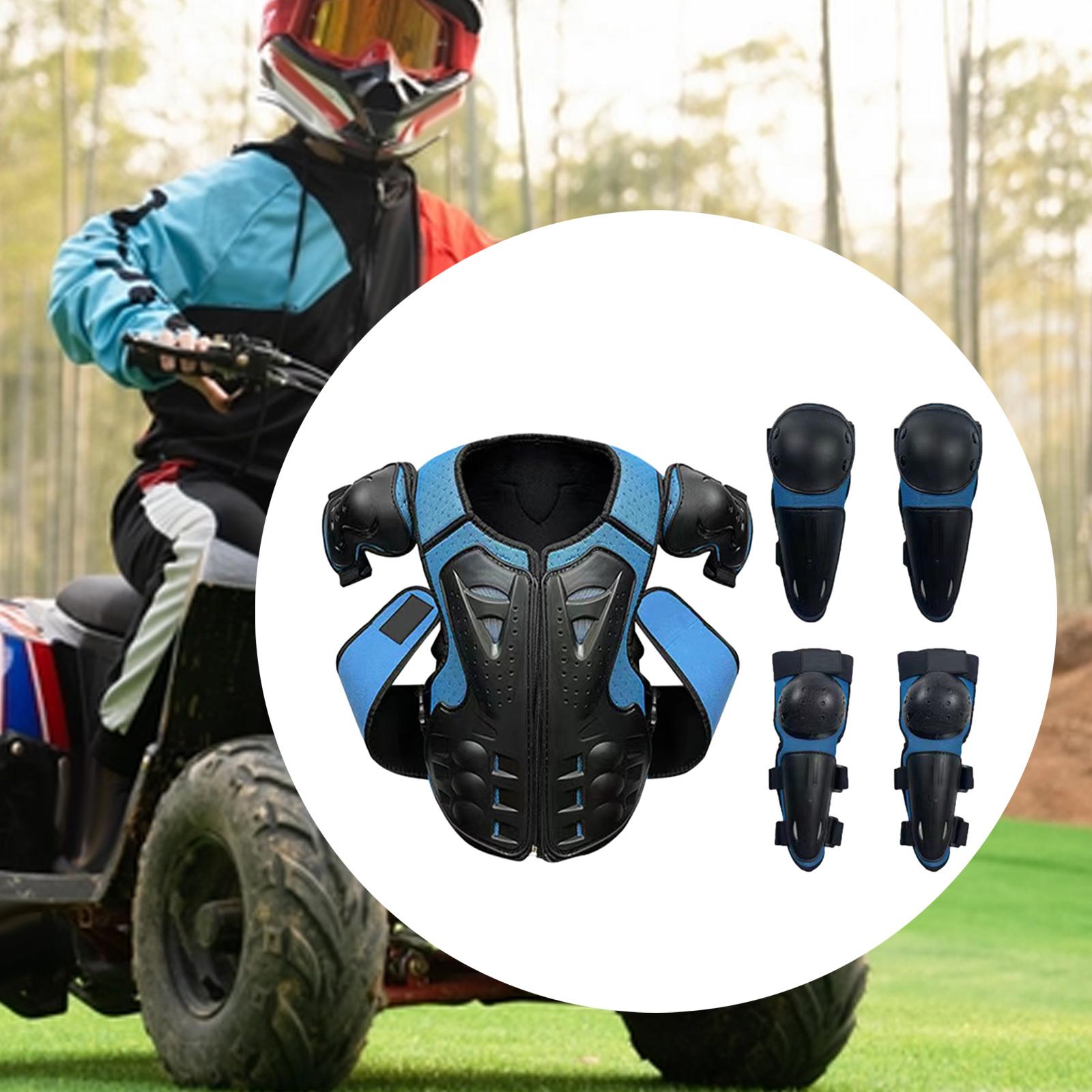 Mountain Biking Chest Protector - Perlengkapan Motor Trail Anak, Pelindung Dada,