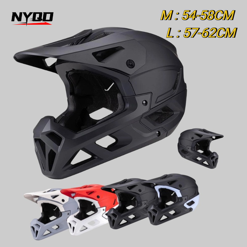 Mountain Biking Helmet Full Face - Helm MTB Downhill Balap Dewasa untuk
