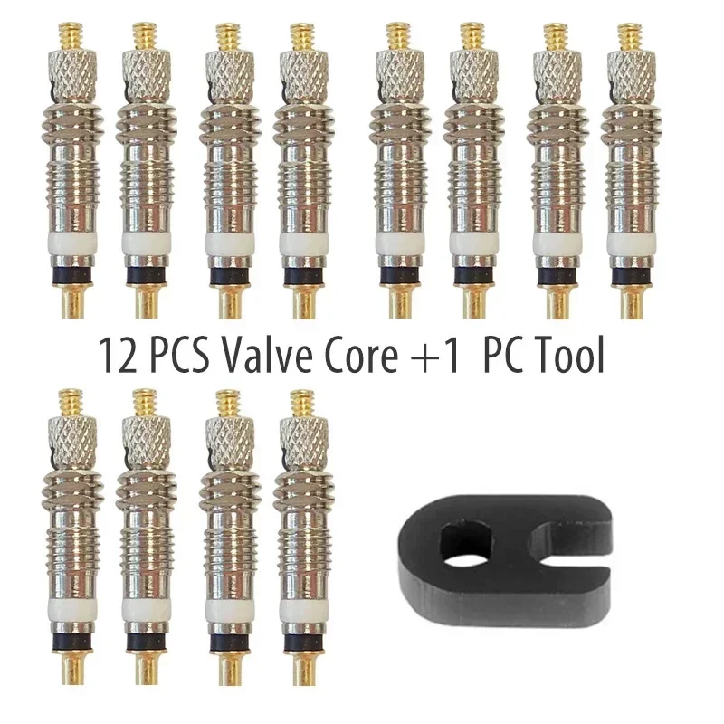 Tubeless Valve Core - 2/6/12 Buah Alat Pelepas Inti Tubeless