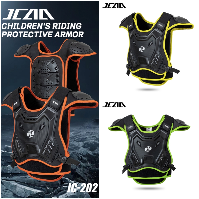 Mountain Biking Chest Protector - Pelindung Dada Sepeda Motor Anak JCAA