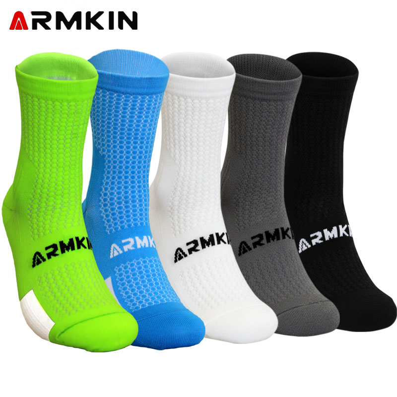 Mountain Biking Socks - 5 Pasang Kaus Kaki Bersepeda Pria/Wanita