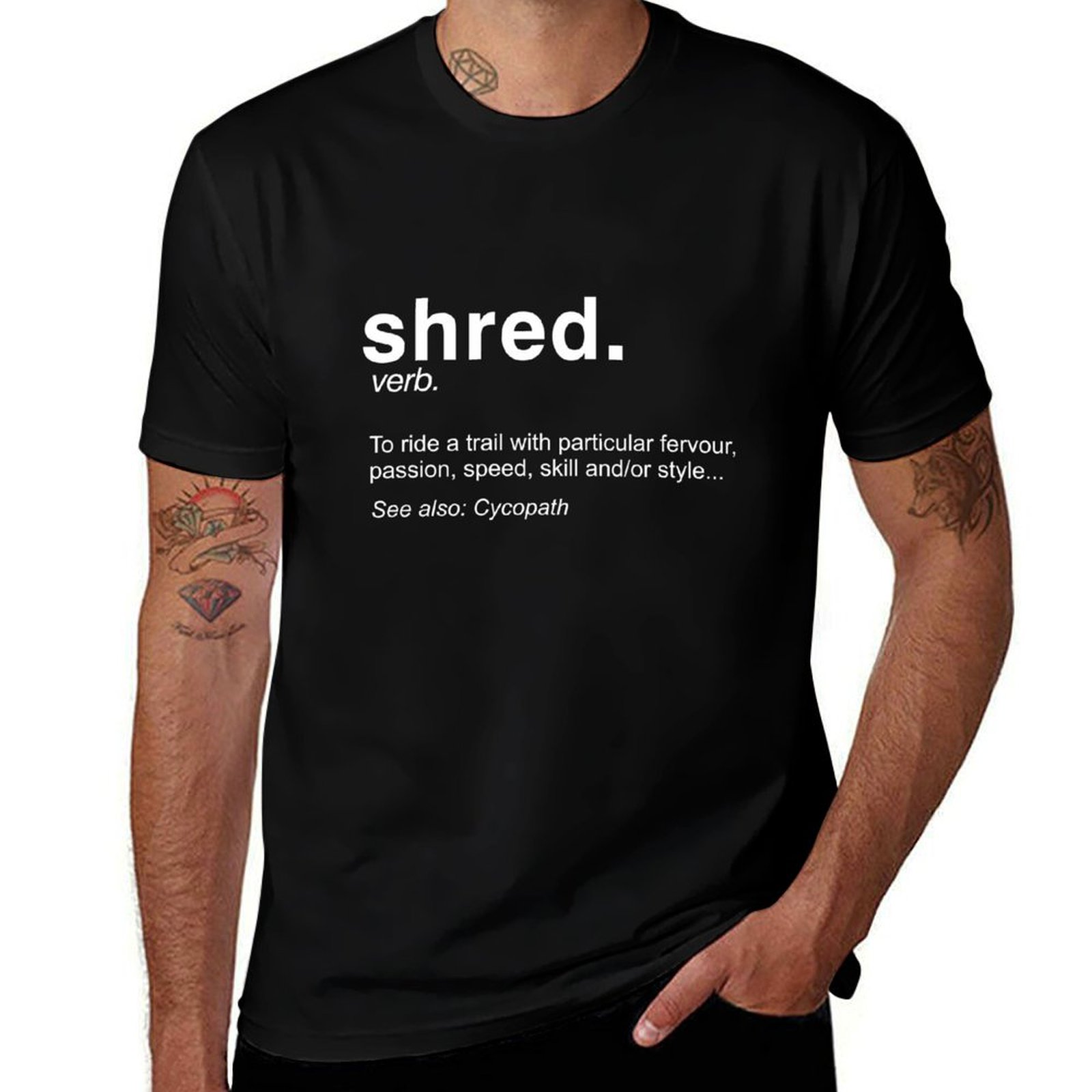 Mountain Biking Definition - Definisi Shred It – Kaos Sepeda