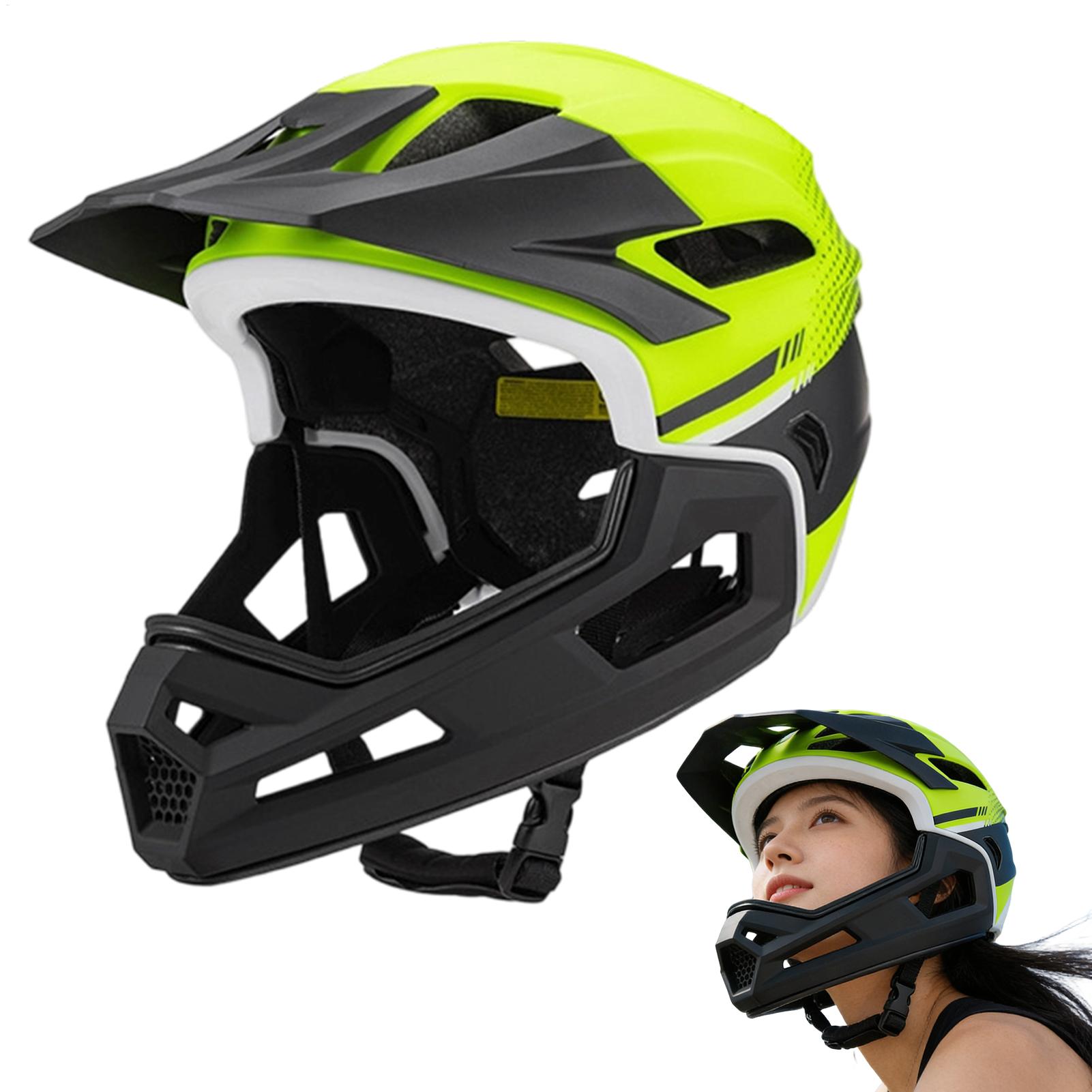 Mountain Biking Helmet Full Face - Helm Sepeda Gunung Full Face Pelindung