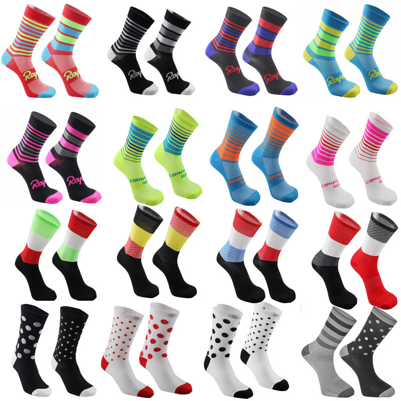 Mountain Biking Socks - Kaus kaki Pro team Pria Wanita,