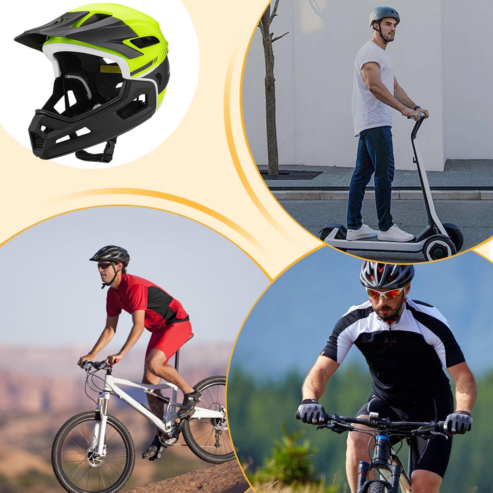 Mountain Biking Helmet Full Face - Helm Sepeda Full Face Pelindung Kepala