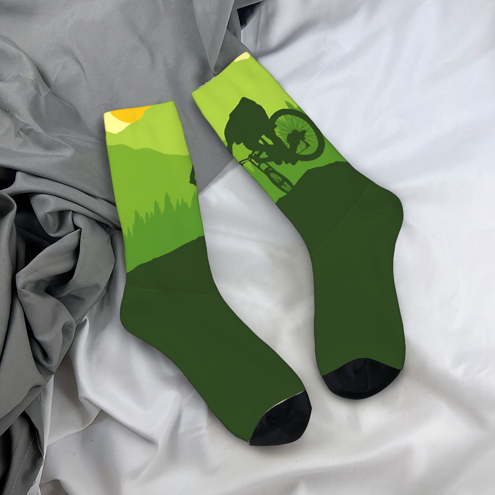 Mountain Biking Socks - Kaos Kaki Bersepeda Gunung untuk Pria