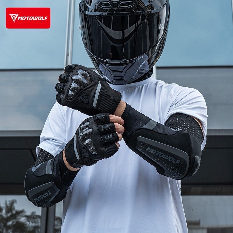 Pelindung Siku Sepeda Motor, P - Mountain Biking Elbow Pads ulasan dan harga
