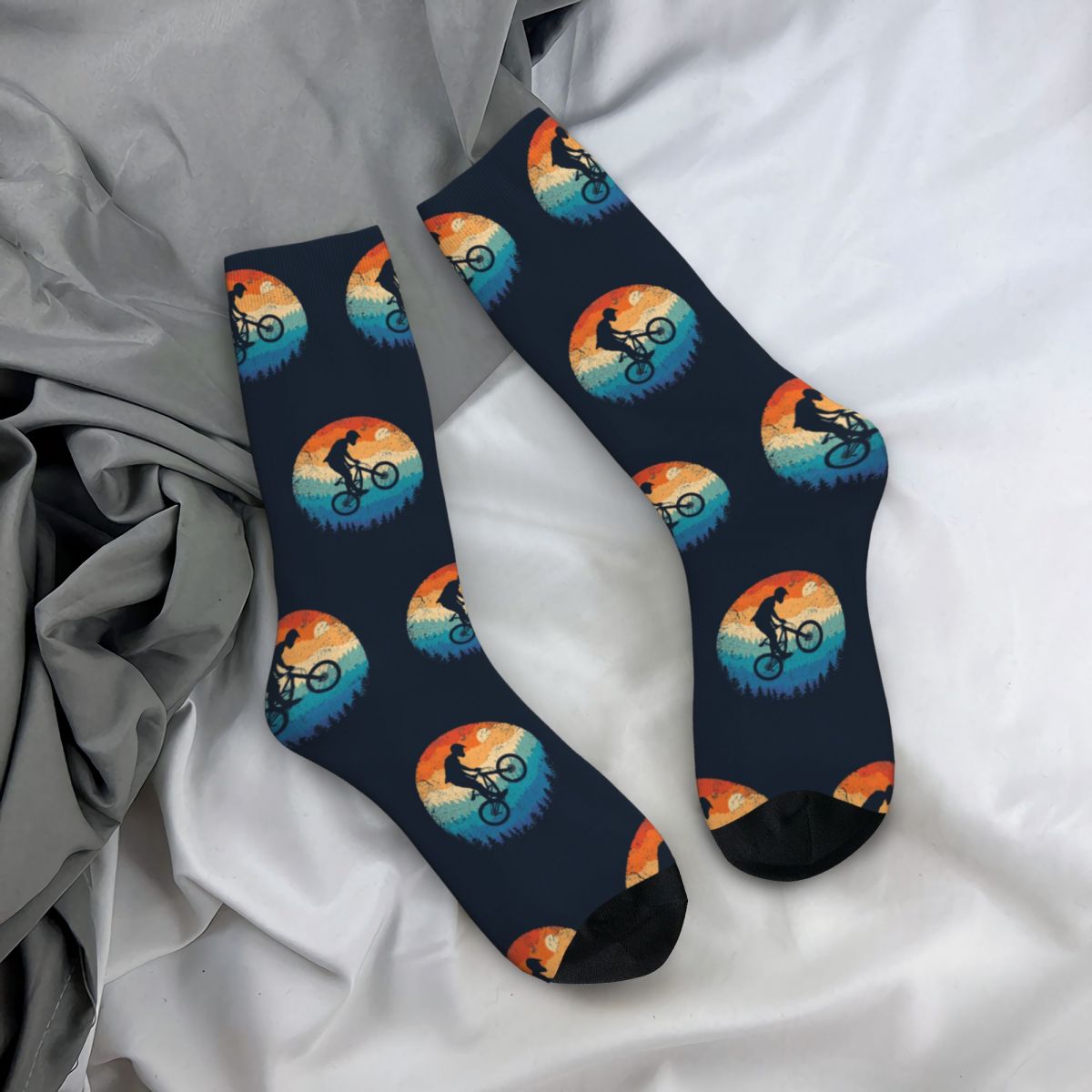 Kaus Kaki Gila Lucu untuk Pria - Mountain Biking Socks ulasan dan harga