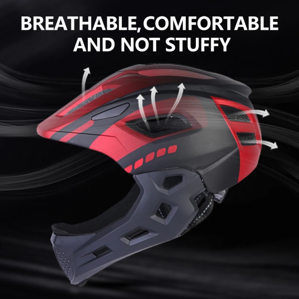Helm MTB Anak LUMDEER Set Perl - Mountain Biking Helmet Kids ulasan dan harga