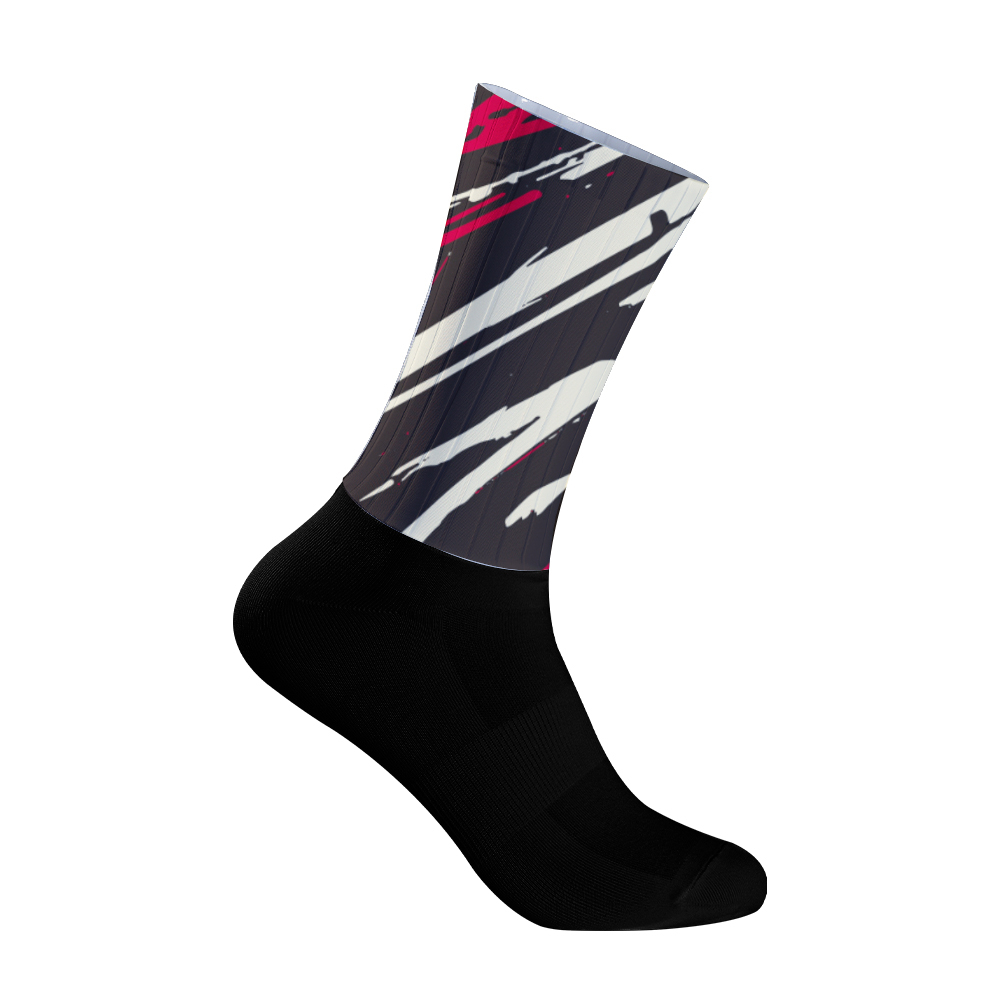 Kaus Kaki Bersepeda Blok Warna - Mountain Biking Socks ulasan dan harga