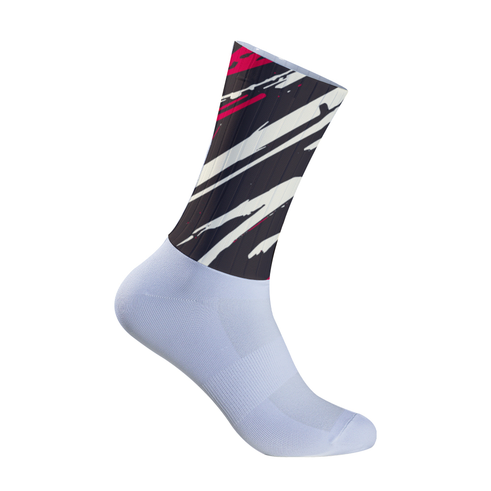 Kaus Kaki Bersepeda Blok Warna - Mountain Biking Socks ulasan dan harga