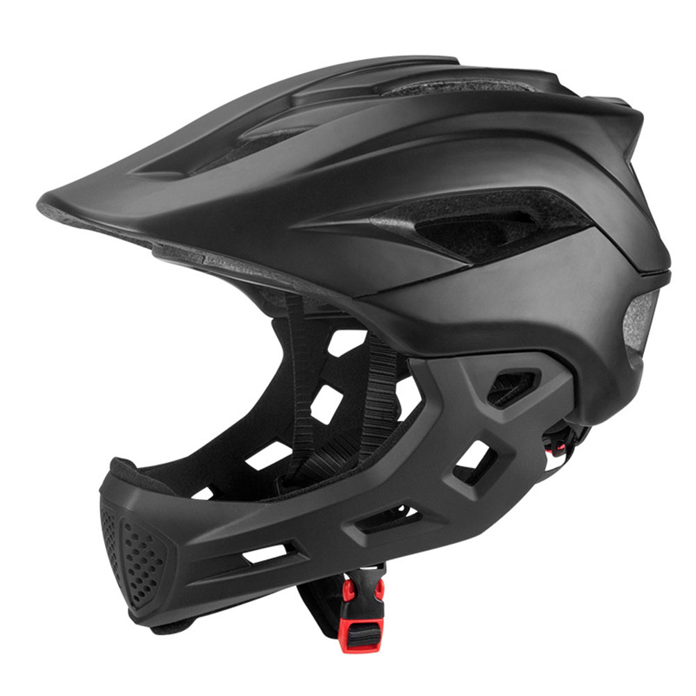 Helm sepeda wajah tertutup pen - Mountain Biking Helmet Kids ulasan dan harga