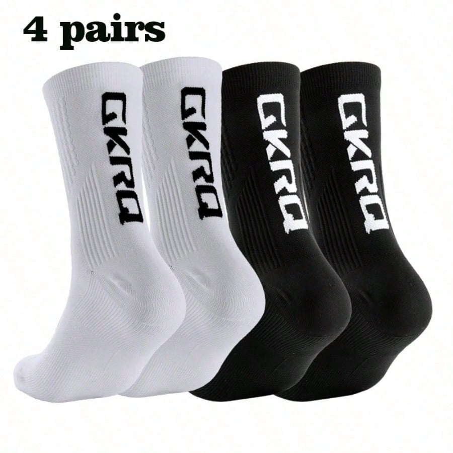 4 Pasang Kaus Kaki Bersepeda M - Mountain Biking Socks ulasan dan harga