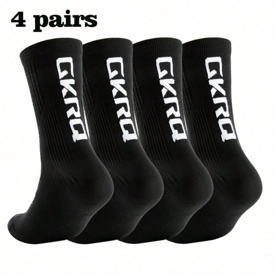 4 Pasang Kaus Kaki Bersepeda M - Mountain Biking Socks ulasan dan harga