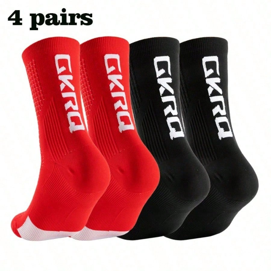 4 Pasang Kaus Kaki Bersepeda M - Mountain Biking Socks ulasan dan harga