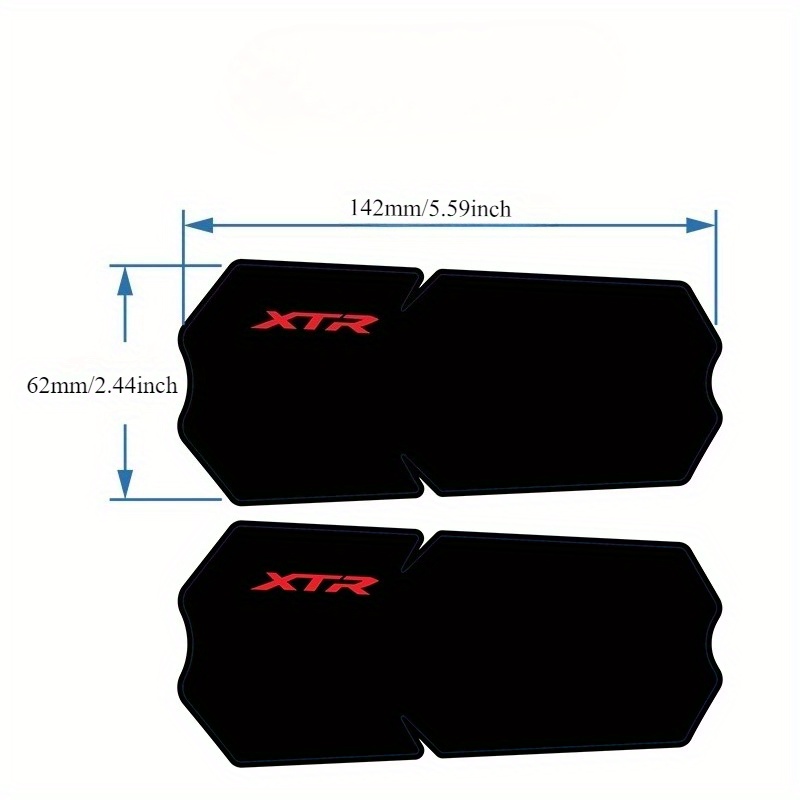 Stiker Datar 2D 2 Buah/XTR-M91 - Mountain Biking Quotes ulasan dan harga