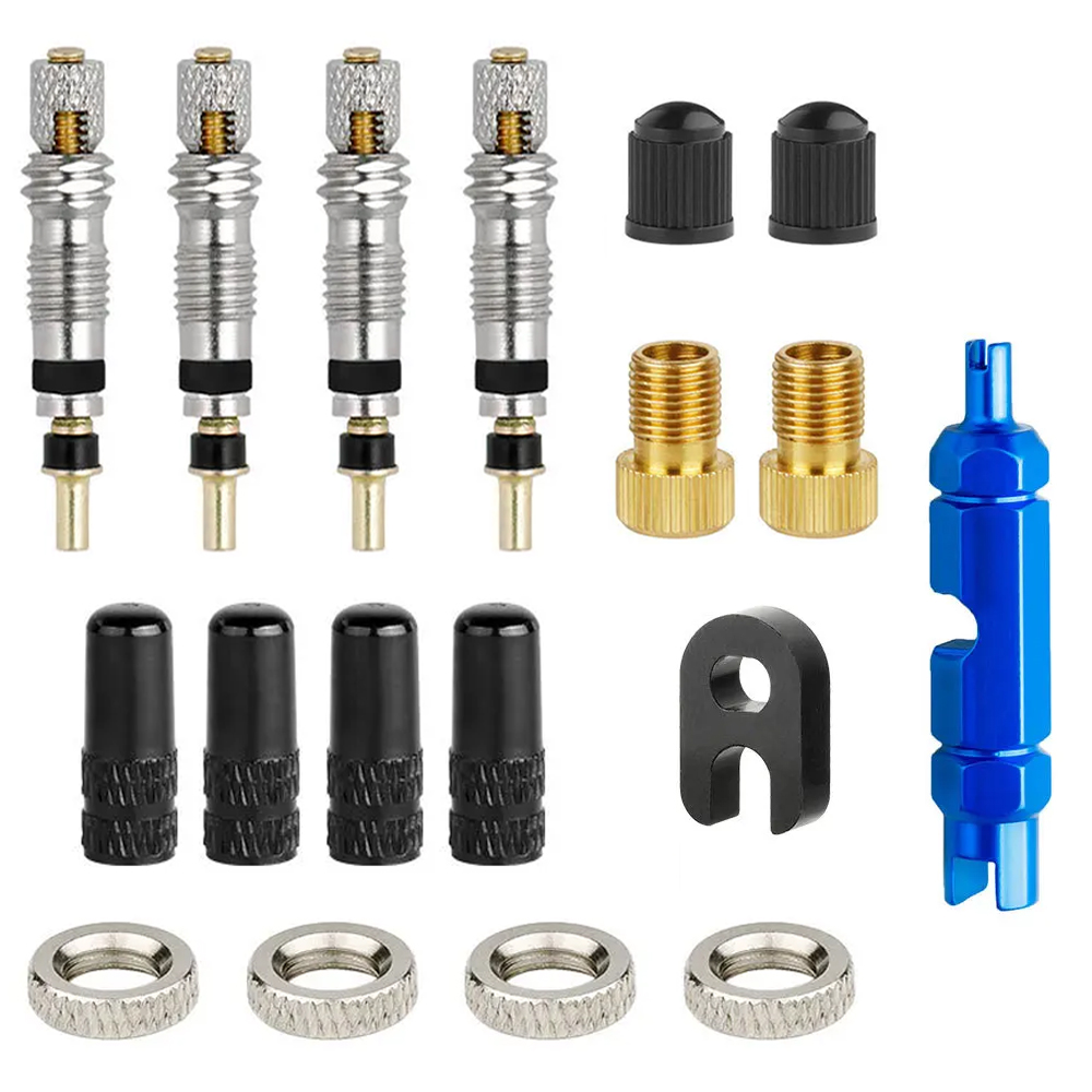 6/18 Buah Adaptor Nosel Pranci - Tubeless Valve Core ulasan dan harga