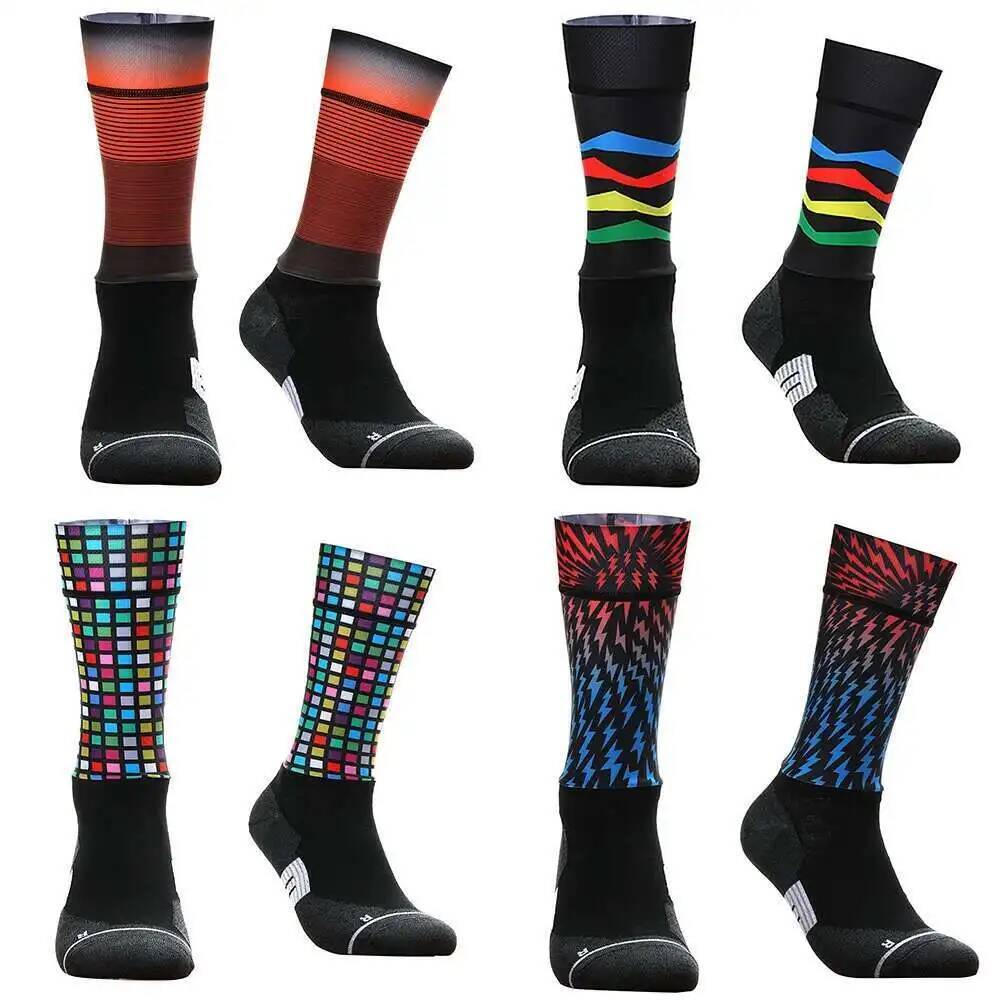 Kaos Kaki Bersepeda Geometris  - Mountain Biking Socks ulasan dan harga
