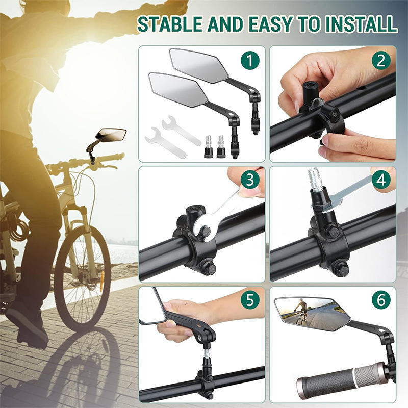 Kaca Spion Sepeda Gunung, Kaca - Mountain Biking Definition ulasan dan harga