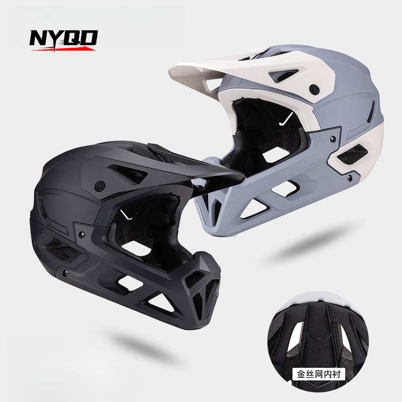 Helm MTB Downhill Balap Dewasa - Mountain Biking Helmet Full Face ulasan dan harga