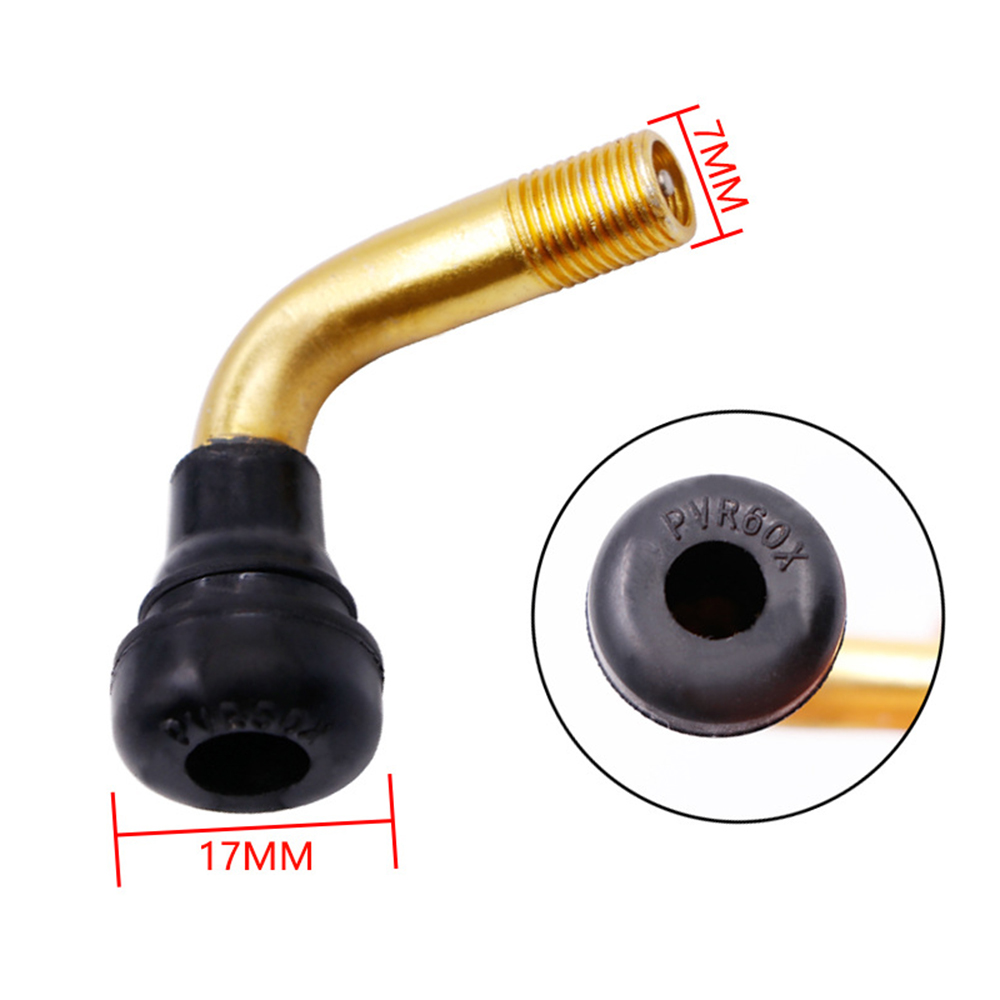 4 Buah Katup Sudut Karet 50/Pv - Tubeless Valve Core ulasan dan harga