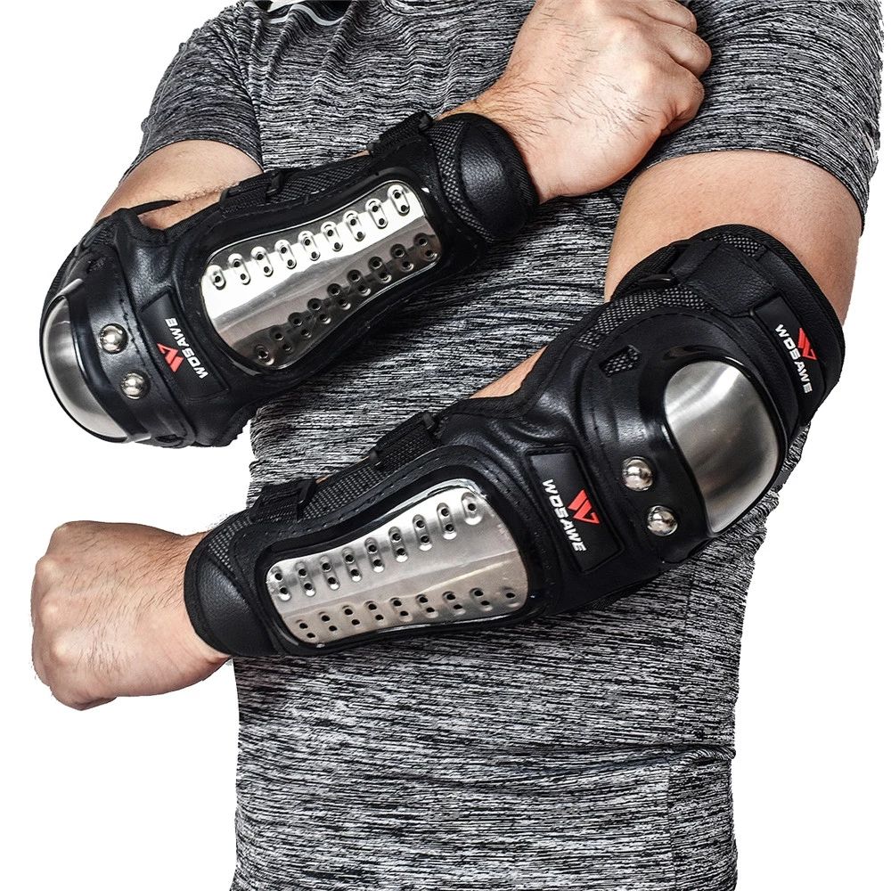 Pelindung Lutut Sepeda Motor M - Mountain Biking Elbow Pads ulasan dan harga