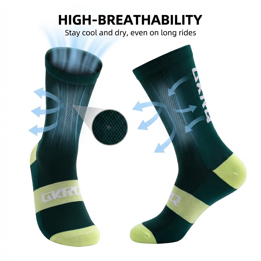 Kaos Kaki Bersepeda Baru 2025  - Mountain Biking Socks ulasan dan harga