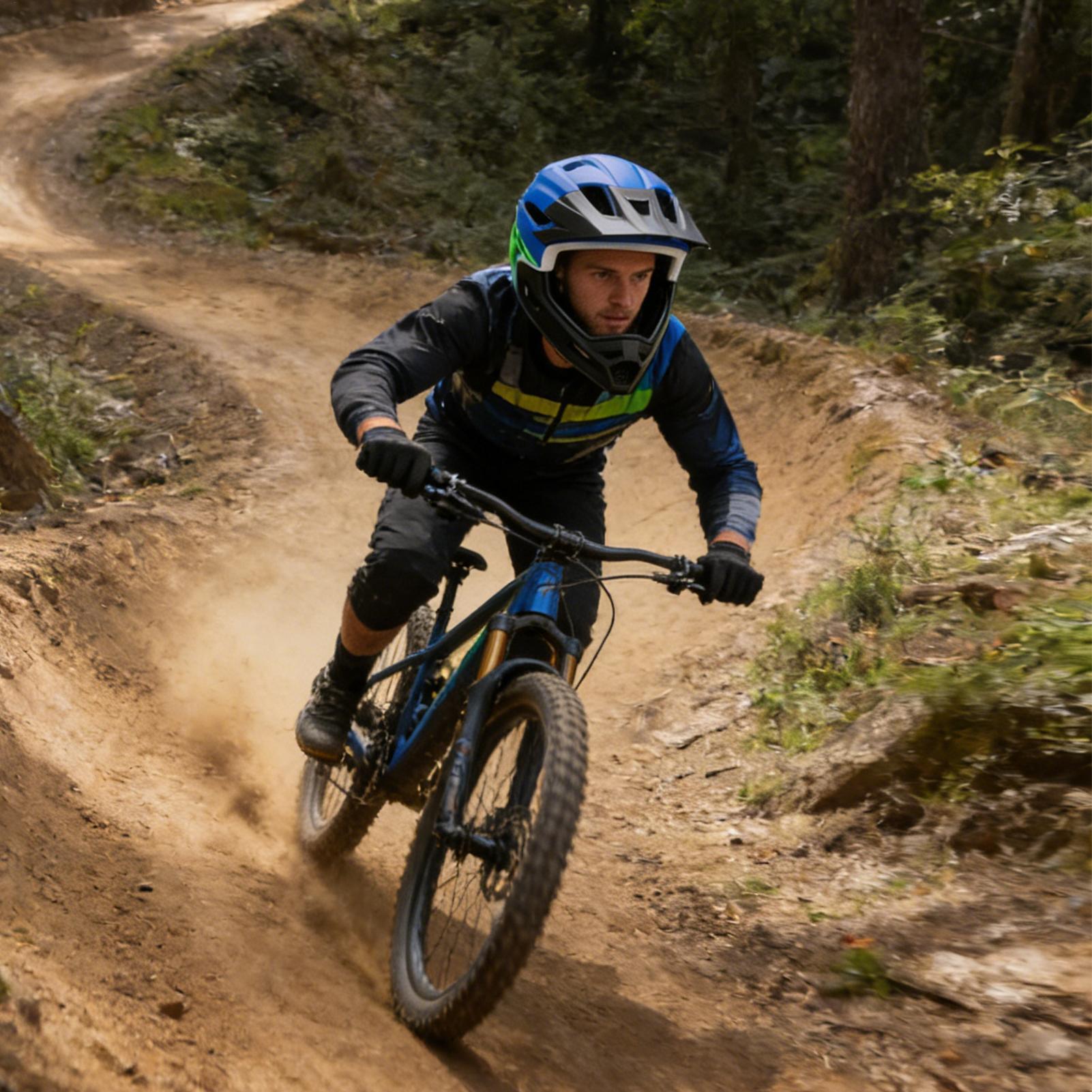 Helm Sepeda Gunung Full Face P - Mountain Biking Helmet Full Face ulasan dan harga