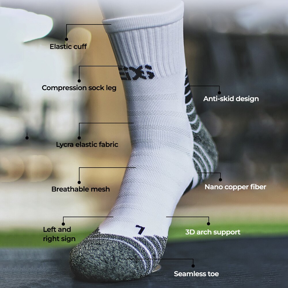 Kaus kaki olahraga pria, deodo - Mountain Biking Socks ulasan dan harga