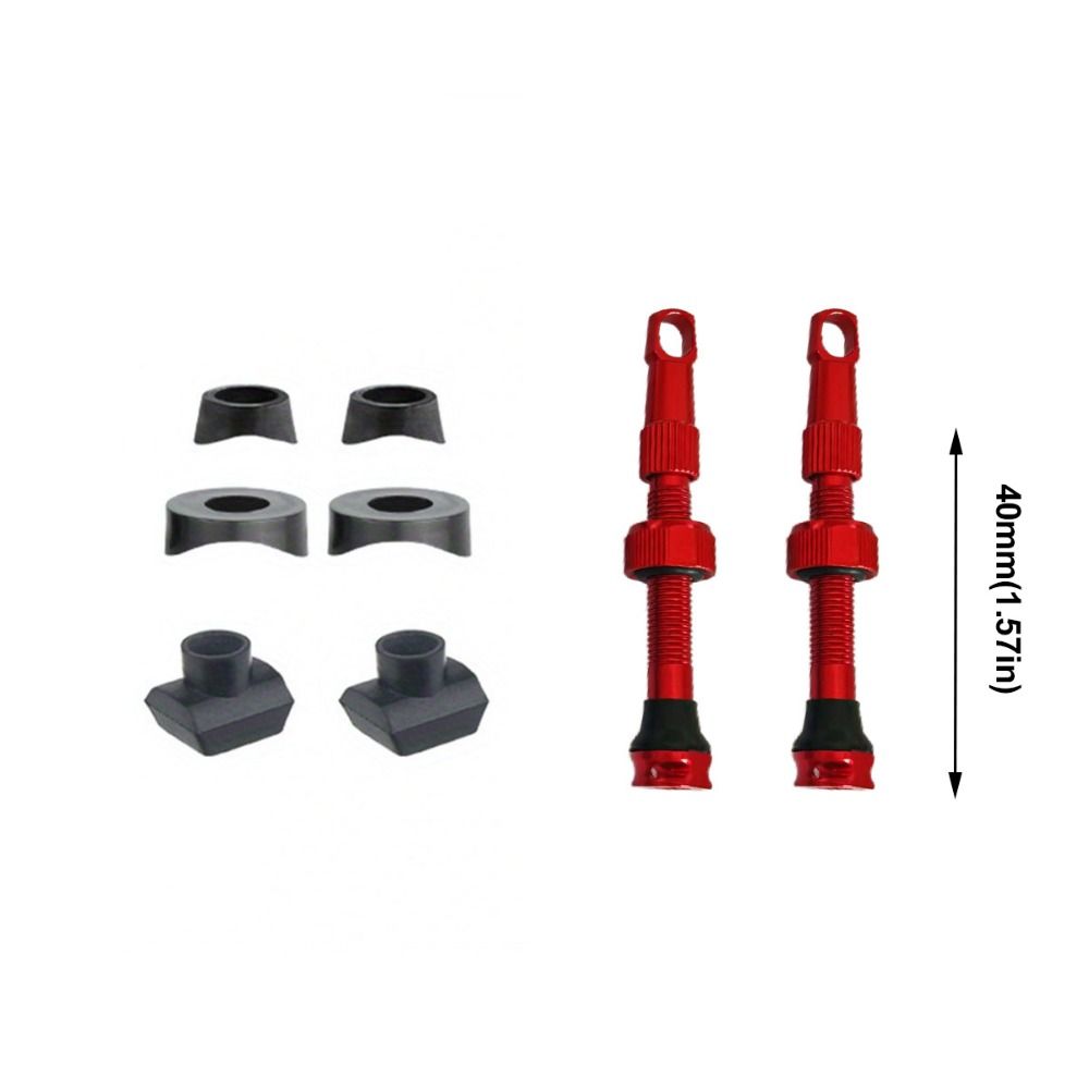 1/8 Buah Set Katup Sepeda 40mm - Tubeless Valve Core ulasan dan harga