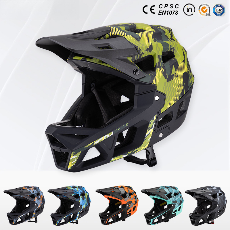 Helm Sepeda Gunung Full Face D - Mountain Biking Helmet Full Face ulasan dan harga