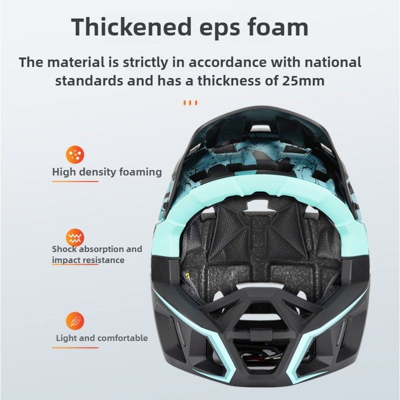 Helm Sepeda Gunung Full Face D - Mountain Biking Helmet Full Face ulasan dan harga