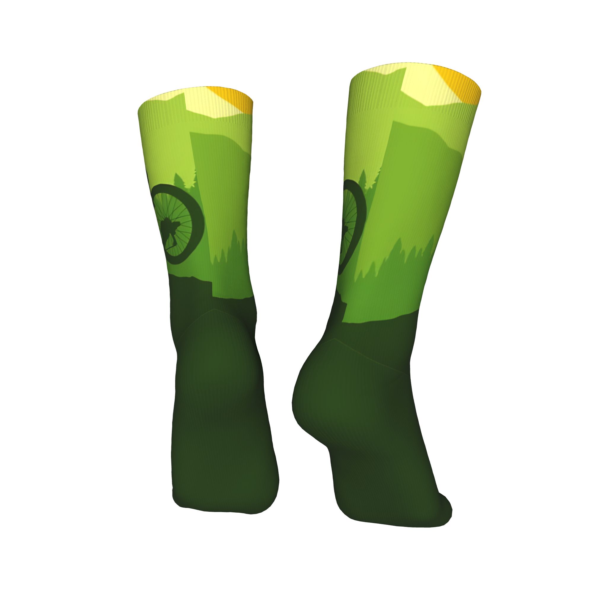 Kaos Kaki Bersepeda Gunung unt - Mountain Biking Socks ulasan dan harga