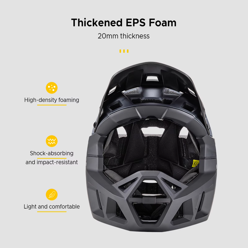 Helm Sepeda Gunung Full Face u - Mountain Biking Helmet Full Face ulasan dan harga